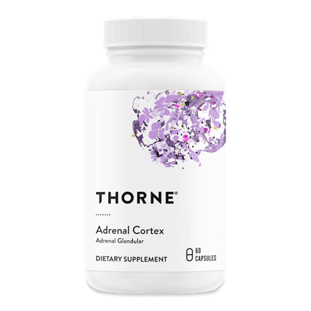 Thorne Supplements bottle for Adrenal Cortex